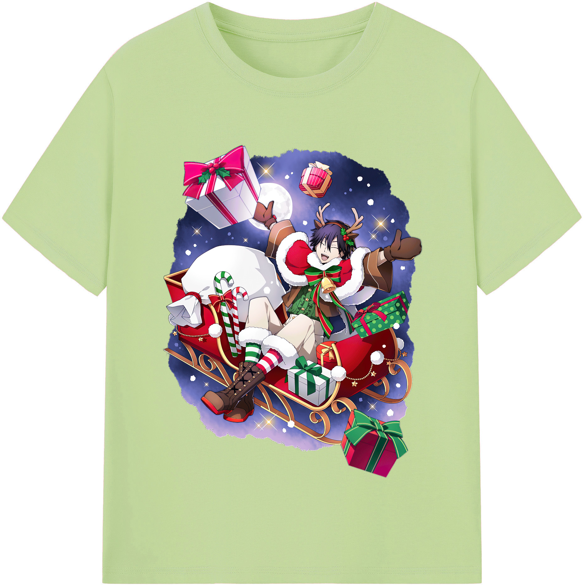（画像用） 文豪ストレイドッグス Bungo Stray Dogs 綿100％半袖Tシャツ（フロントプリント）